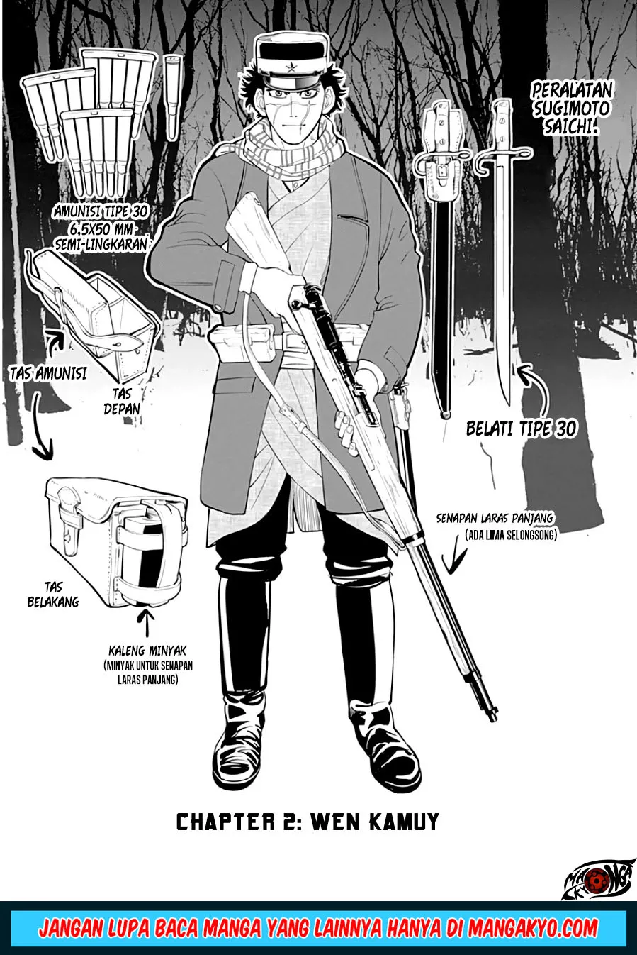 Golden Kamuy Chapter 02 Bahasa Indonesia